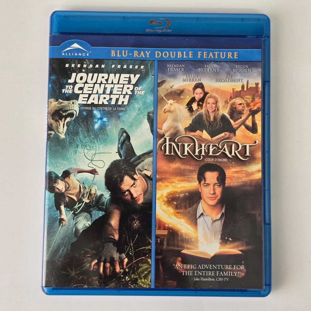 Journey to the Center of the Earth Inkheart Blu-ray Double Feature Movie‎